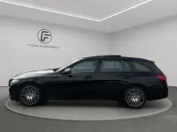 Gebraucht Mercedes C220 AMG line 200 PS (147 kW) 2022 Schwarz/baltic black Kombi