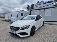 Gebraucht Mercedes A200 AMG 156 PS (114 kW) 2018 Calcitweiss  unilack Kleinwagen