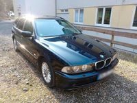 Brugt BMW 530 193 HK (141 kW) 2002 Blå Stationcar