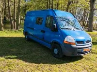 Gebraucht Renault Master 100 PS (73 kW) 2006 Blau Van / Kleinbus