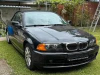Gebraucht BMW 320 Cabriolet 170 PS (125 kW) 2002 Schwarz Cabrio