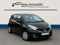 Gebraucht Nissan Note Visia 90 PS (66 kW) 2014 Schwarz Kleinwagen