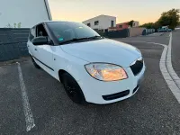Gebraucht Skoda Fabia 60 PS (44 kW) 2009 Weiß Kleinwagen