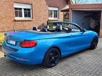 Gebraucht BMW 218 Advantage 150 PS (110 kW) 2017 Blau Cabrio