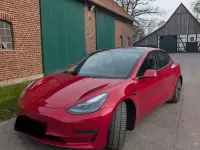 Used Tesla Model 3 366 kW (498 HP) 2020 Red Sedan