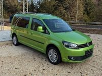 Gebraucht VW Caddy Maxi Cup 140 PS (102 kW) 2014 Viperngrün metallic Van / Kleinbus