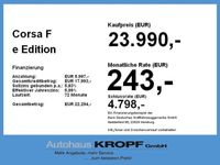 gebraucht Opel Corsa-e F e Edition Automatik / Rückfahrkamera