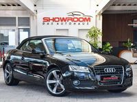 Gebraucht Audi A5 S-Line 211 PS (155 kW) 2011 Schwarz (phantomschwarz) Cabrio