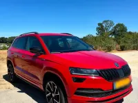 Gebraucht Skoda Karoq SportLine 190 PS (139 kW) 2019 Rot SUV