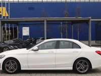 gebraucht Mercedes C220 dA Lim AMG LINE *BURMESTER-NAVI-LEDER*