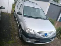 Gebraucht Dacia Logan 68 PS (50 kW) 2009 Silber Van / Kleinbus