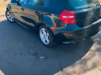 Gebraucht BMW 116 122 PS (89 kW) 2008 Schwarz Kleinwagen