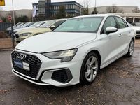 Gebraucht Audi A3 S-Line 150 PS (110 kW) 2021 Weiß Limousine