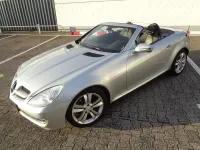Gebraucht Mercedes SLK200 184 PS (135 kW) 2008 Silber Cabrio