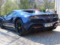 Second-hand Ferrari 296 829 CP (609 kW) 2025 Albastru Cabrio