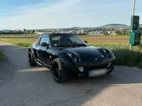 Gebraucht Smart Roadster 82 PS (60 kW) 2003 Schwarz Cabrio