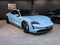 Gebraucht Porsche Taycan 350 kW (476 PS) 2021 Frozenbluemetallic Limousine