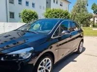 Gebraucht BMW 218 Active Tourer Luxury Line 136 PS (100 kW) 2018 Schwarz Van / Kleinbus