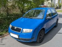 Gebraucht Skoda Fabia Comfort 54 PS (39 kW) 2003 Blau Limousine