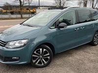 Gebraucht VW Sharan IQ Drive 177 PS (130 kW) 2020 Blau Van / Kleinbus