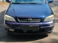 Gebraucht Opel Astra 75 PS (55 kW) 2000 Blau Kleinwagen