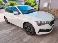 Gebraucht Skoda Scala Drive 150 PS (110 kW) 2020 Weiß Kleinwagen