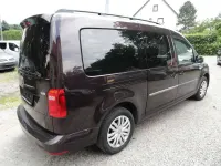 Gebraucht VW Caddy Maxi Trendline 102 PS (75 kW) 2017 Black berry metallic Van / Kleinbus