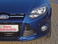 Gebraucht Ford Focus Titanium 125 PS (91 kW) 2013 Dunkelblau (metallic) Limousine