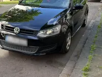 Käytetty VW Polo 75 HP (55 kW) 2009 Musta Viistoperä