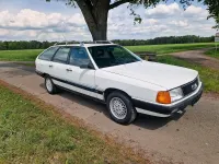 Gebraucht Audi 100 136 PS (100 kW) 1987 Weiß Kombi