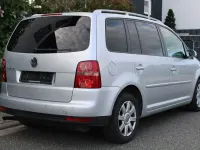 Gebraucht VW Touran Highline 109 PS (80 kW) 2008 Silber Van / Kleinbus