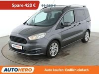 Gebraucht Ford Tourneo Courier Titanium 101 PS (74 kW) 2016 Grau Van / Kleinbus