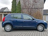 Gebraucht Dacia Sandero 84 PS (61 kW) 2009 Blau Kleinwagen