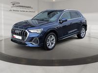 Gebraucht Audi Q3 S-Line 190 PS (139 kW) 2022 Blau (navarrablau metallic) SUV