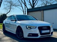 Gebraucht Audi A5 Sportback S-line plus 170 PS (125 kW) 2013 Weiß Kleinwagen