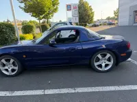 Gebraucht Mazda MX5 110 PS (80 kW) 2003 Blau Cabrio