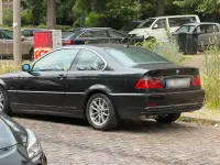 Gebraucht BMW 325 191 PS (140 kW) 2000 Schwarz Coupé