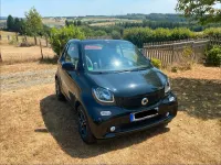 Gebraucht Smart ForTwo Cabrio 71 PS (52 kW) 2016 Schwarz Cabrio
