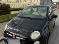 Gebraucht Fiat 500 Lounge 69 PS (50 kW) 2016 Schwarz Kleinwagen