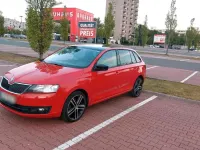 Gebraucht Skoda Rapid 122 PS (89 kW) 2014 Rot Kleinwagen