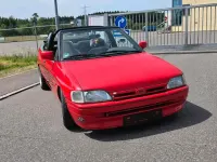Gebraucht Ford Escort Cabriolet 105 PS (77 kW) 1991 Rot Cabrio