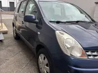 Gebraucht Nissan Note Visia 88 PS (64 kW) 2008 Blau Kleinwagen