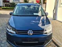 Gebraucht VW Sharan Comfortline 150 PS (110 kW) 2016 Blau metallic Van / Kleinbus