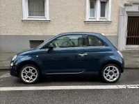 Gebraucht Fiat 500C Lounge 69 PS (50 kW) 2013 Blau Cabrio