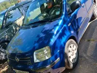 Gebraucht Fiat Panda 60 PS (44 kW) 2010 Blau Kleinwagen