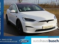 Gebraucht Tesla Model X Plaid 759 kW (1033 PS) 2023 Pearl white multicoat SUV