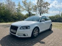 Gebraucht Audi A3 S-Line 125 PS (91 kW) 2010 Weiß Kleinwagen