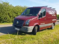 Gebraucht VW Crafter 136 PS (100 kW) 2007 Rot Van