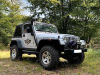 Gebraucht Jeep Wrangler Rubicon 174 PS (127 kW) 2003 Silber SUV