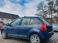 Gebraucht Dacia Sandero 75 PS (55 kW) 2009 Blau Kleinwagen